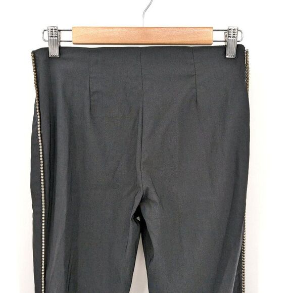 Vintage 1990s y2k Allure New York Flare Dress Pants Rhinestone Detailing Size M - Picture 6 of 9
